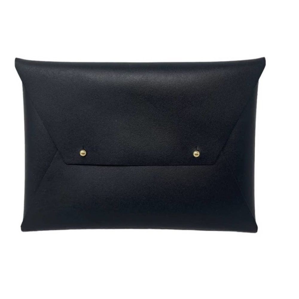 Tribe Alive Black Leather Pouch - NEW